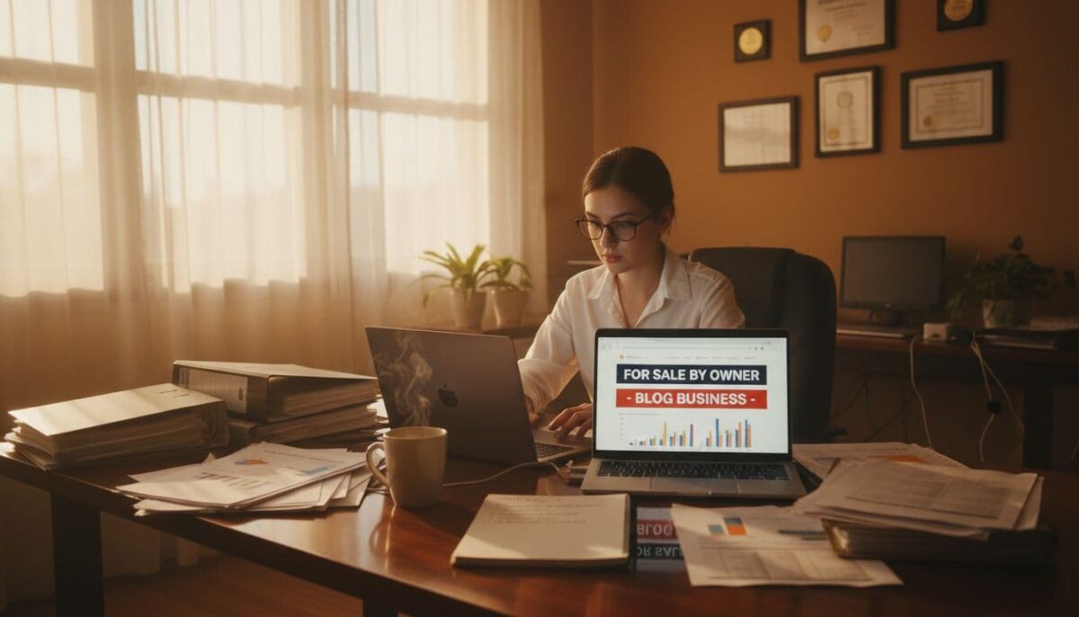 preparation for selling your blog