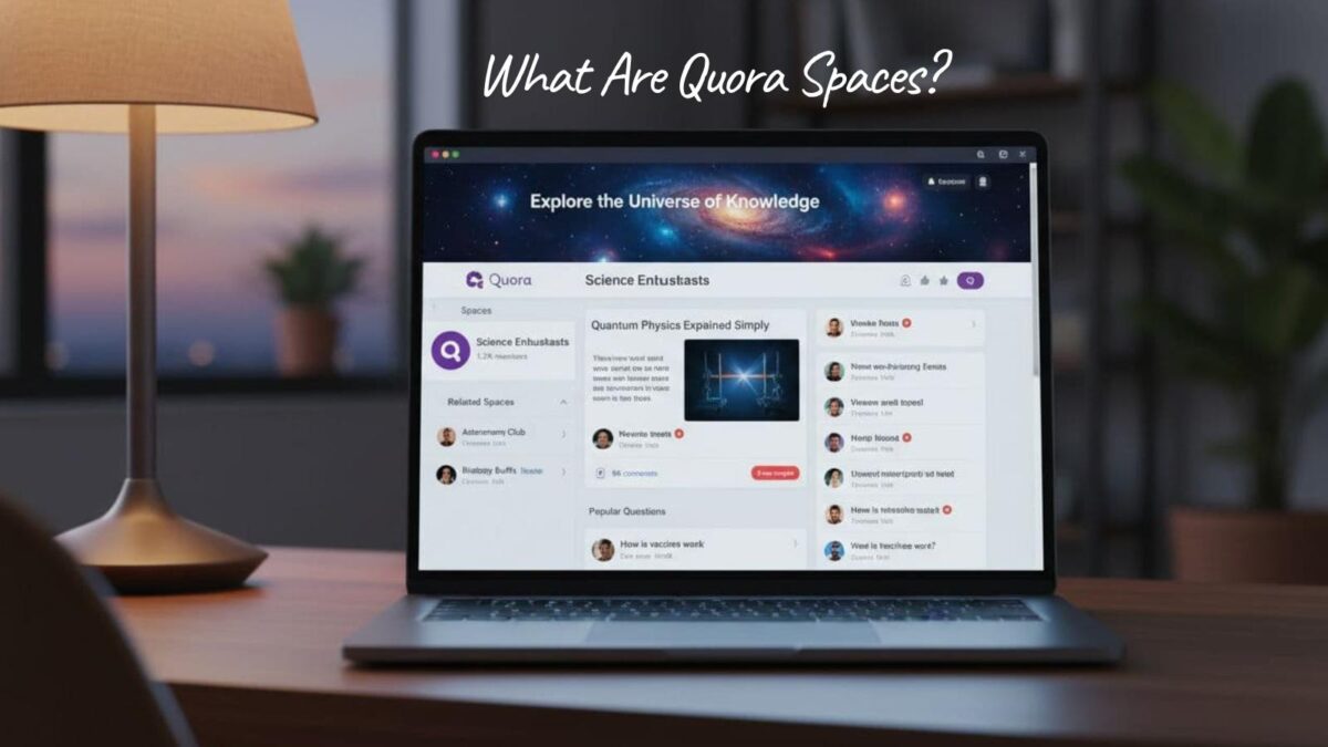 Learn what Quora spaces are and how to use them for your blogging.