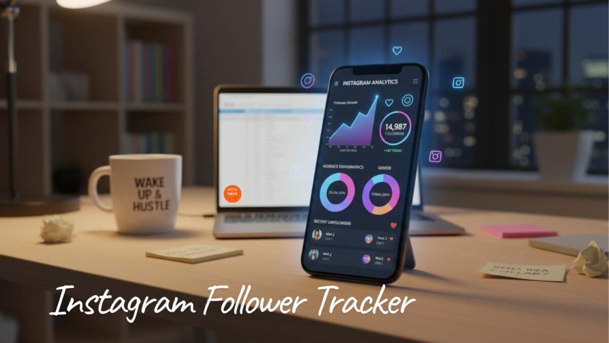 Instagram follower tracker on your mobile device or desktop