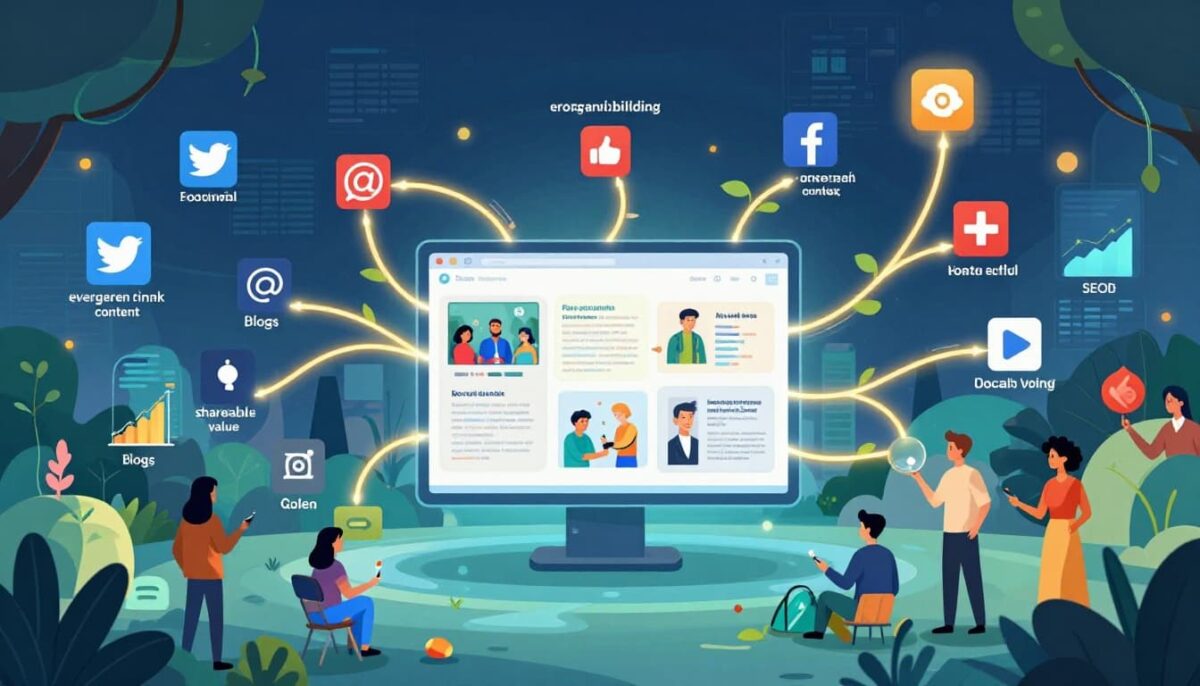 how passive link building works for niche sites