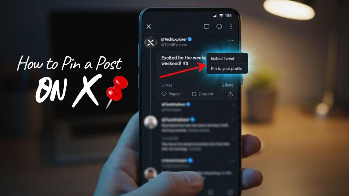 how to pin a post on x