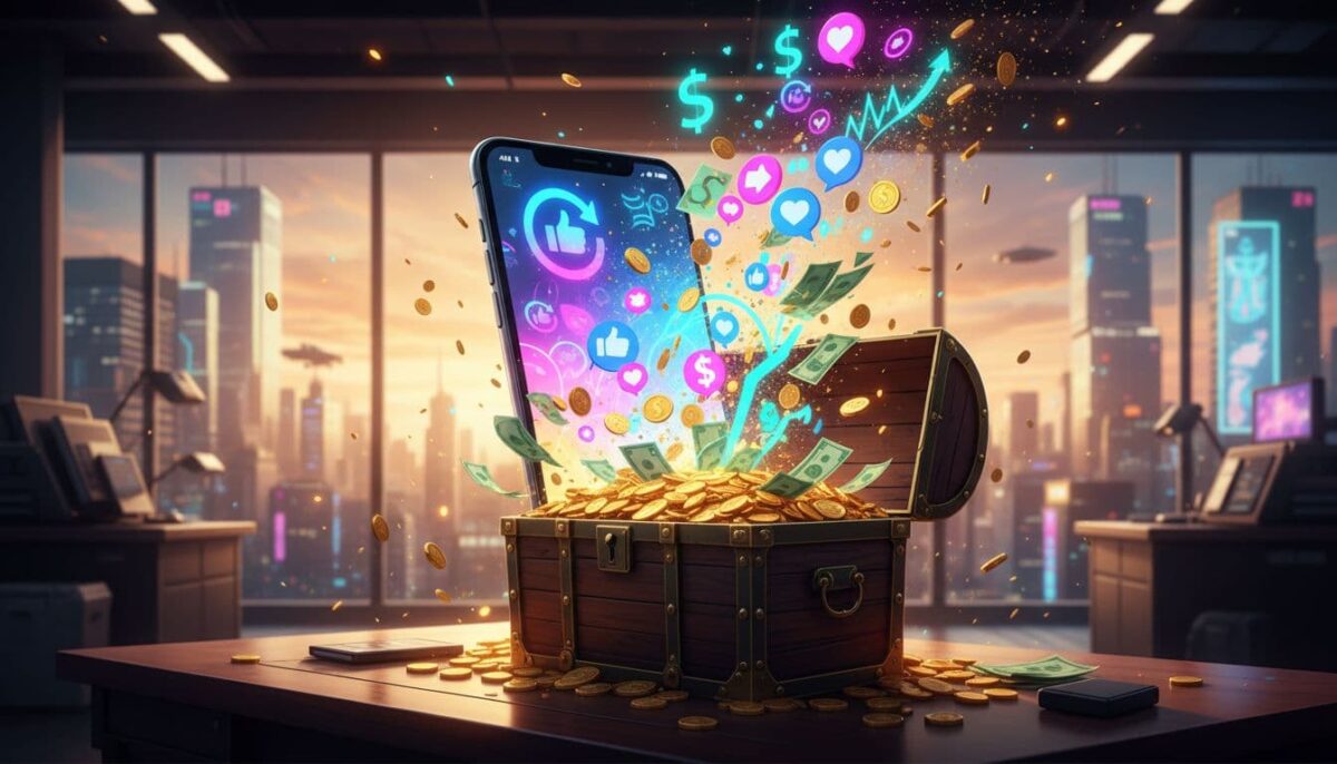 turn social media engagement into cash