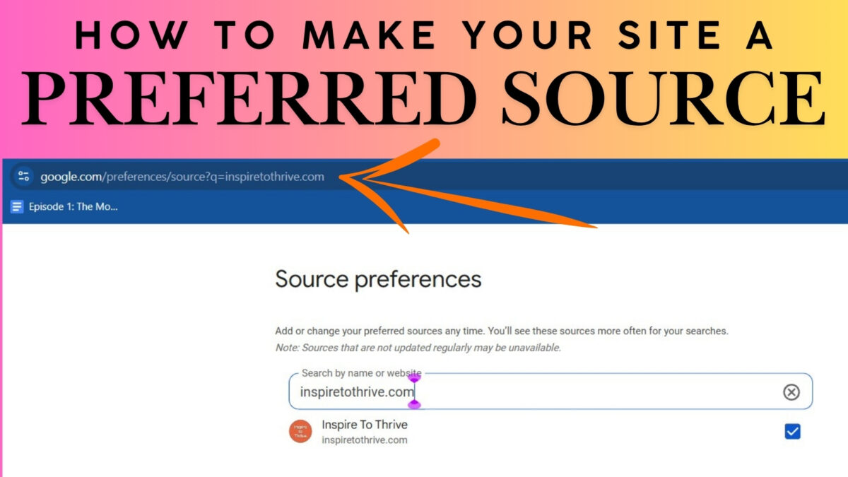 how to make your site a preferred source of news