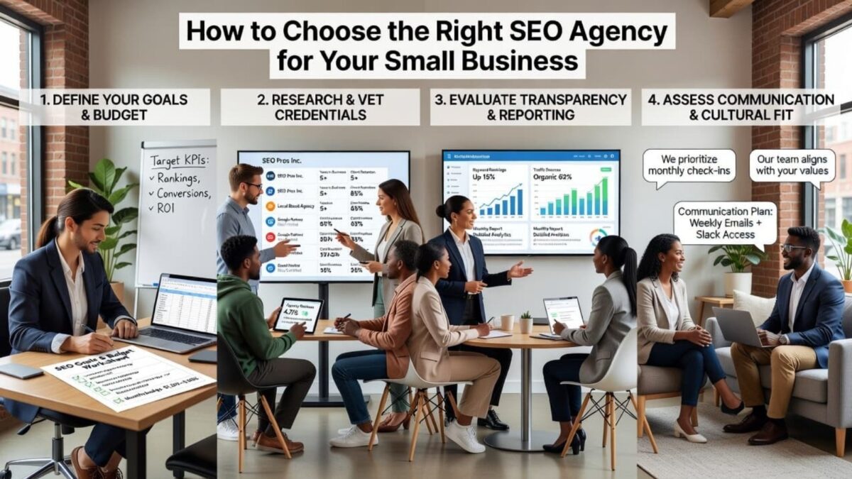 How to choose the right SEO agency for your small business.