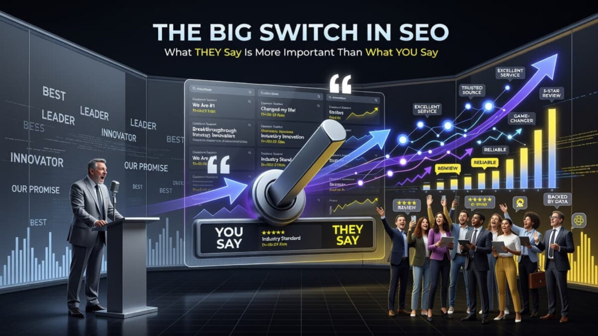 The Big Switch in SEO of 2026 and what you can do about it to stay visible online.