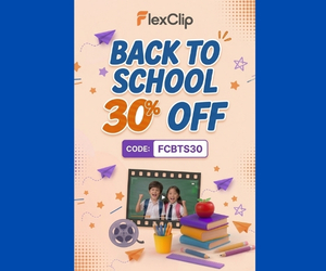 Save 30% off on FlexClip Now