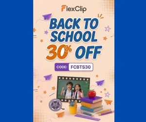 Save 30% off on FlexClip Now