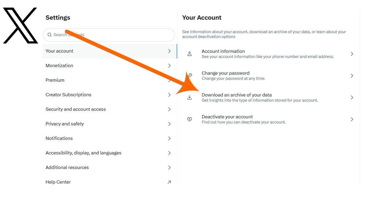 X account cleanup starts with downloading the X data archive X account cleanup starts with downloading the X data archive
