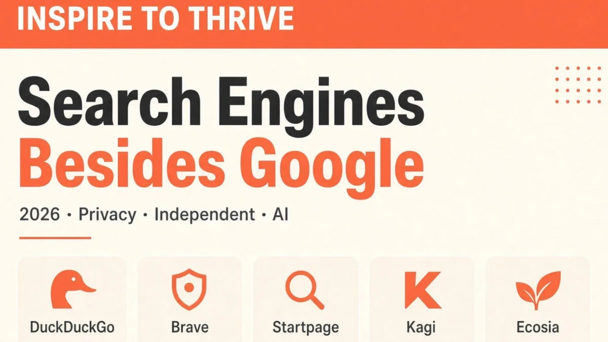 Search engines besides Google in 2026: privacy, independent, and AI opt