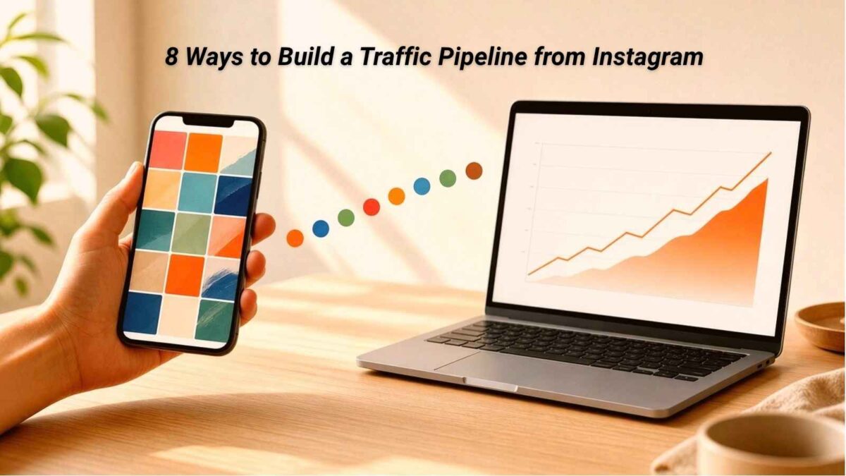 8 Ways to Build a Traffic Pipeline from Instagram