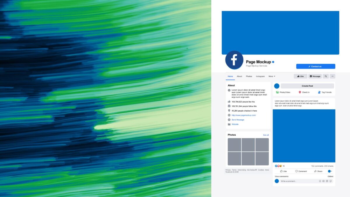 facebook page update