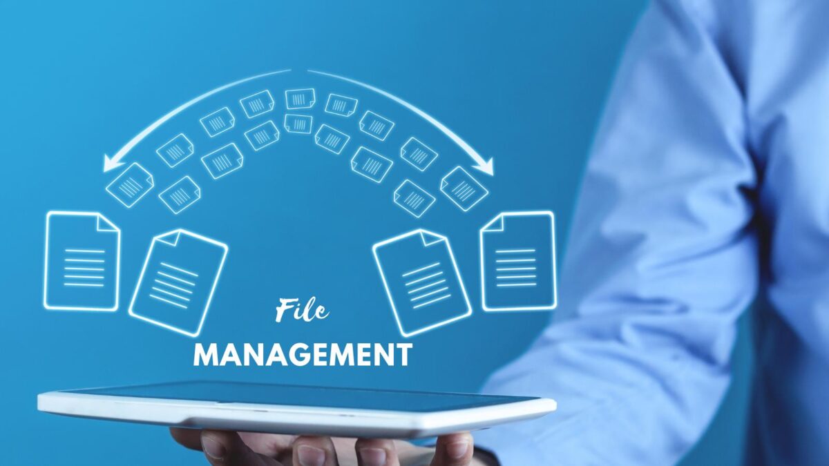manage files
