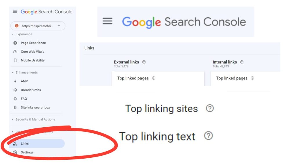 where to find your links